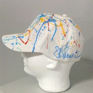 Colorful Splatter Paint Cap, NWT